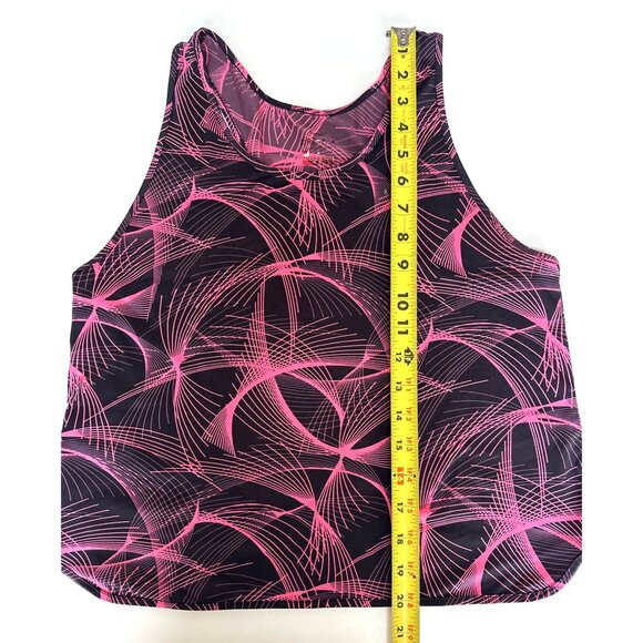 Nike Dri-FIT Womens Tank Top With Abstract Pink Design M - Picture 7 of 8